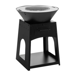 Kerti grillsütő tárolóval