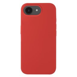 PROTEMIO LIQUID SILICONE Fedél a Apple iPhone 16e piros
