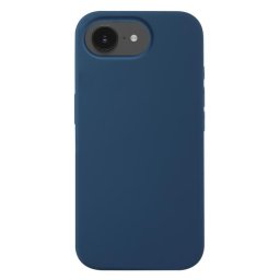 PROTEMIO LIQUID SILICONE Fedél a Apple iPhone 16e sötétkék