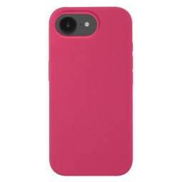 PROTEMIO LIQUID SILICONE Borító a Apple iPhone 16e sötét rózsaszín