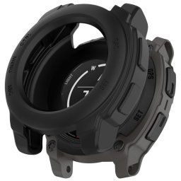 TPU HALF COVER Fedél a Garmin Instinct E 40mm fekete