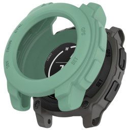 TPU HALF COVER Fedél a Garmin Instinct E 40mm világoszöld