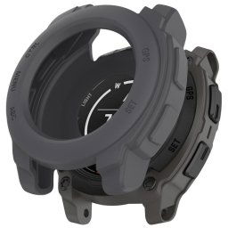 TPU HALF COVER Fedél a Garmin Instinct E 45mm szürke