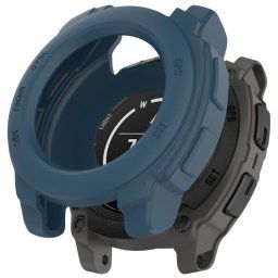 TPU HALF COVER Fedél a Garmin Instinct E 45mm kék