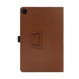 LEATHER Összecsukható tok TCL-hez Tab 10L Gen 2 barna