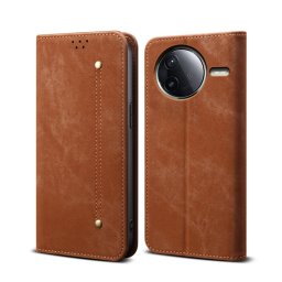 DENIM pénztárcahuzat Xiaomi Poco F7 Ultra barna
