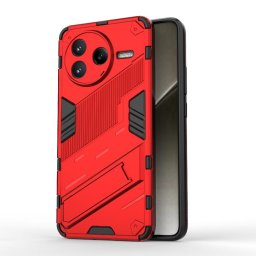 BIB Védőburkolat állvánnyal Xiaomi Poco F7 Pro piros