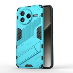 BIB Védőburkolat állvánnyal Xiaomi Poco F7 Pro kék színhez
