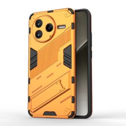 BIB Védőtakaró állvánnyal Xiaomi Poco F7 Pro narancs