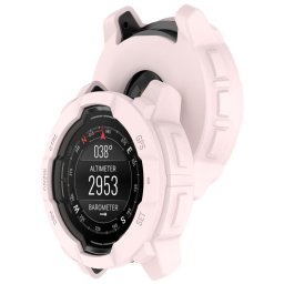 TPU HALF COVER Fedél a Garmin Instinct 3 45mm világos rózsaszín