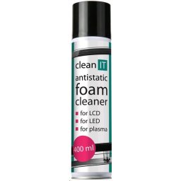 CLEAN IT Antisztatikus tisztítóhab képernyőkre 400ml