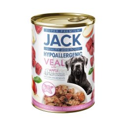 Jack Super Premium hipoallergén pástétom - borjúhús almával 400 g