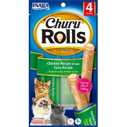 INABA Cat Churu Rolls - tonhal 4 x 10 g