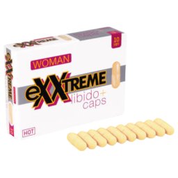 Hot exxtreme Libido - étrend-kiegészítő kapszula nőknek (10 db)