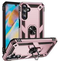 RING Borító tartóval Samsung Galaxy A15 / A15 5G rózsa arany