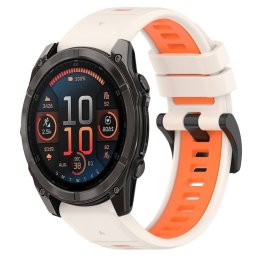 SPORT Cserélhető szilikon szíj Garmin Fenix 8 47mm STARLIGHT