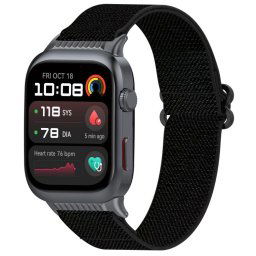 NYLON Rugalmas pánt Huawei Watch D2-hez fekete
