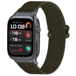 NYLON Rugalmas pánt Huawei Watch D2-hez sötétzöld