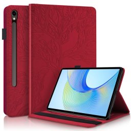 ART TREE Flip tok a Samsung Galaxy Tab S10 FE+ piros