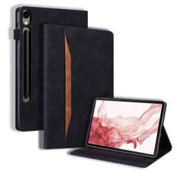 FLATY Flip tok Samsung Galaxy Tab S10 FE+ fekete