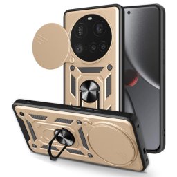 RING KAMERA Borító tartóval Xiaomi 15 Ultra aranyhoz