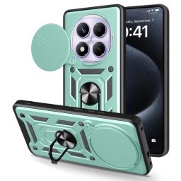 RING KAMERA Borító tartóval Xiaomi Redmi Note 14 Pro zöld
