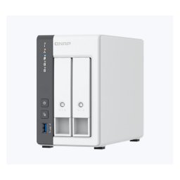 QNAP NAS 2 fiókos 4x2GHz, 4GB RAM, 1x2500Mbps, 1x1000Mbps, 1xUSB3.2, 2xUSB2.0 - TS-216G