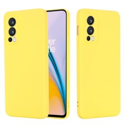 RUBBER Védőburkolat OnePlus Nord 2 5G sárga