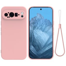 RUBBER Védőburkolat Google Pixel 9 Pro rózsaszín
