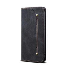 DENIM pénztárcahuzat Motorola Moto G15 / Moto G15 Power fekete