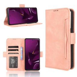 SLOT Pénztárca tok Xiaomi Poco M7 Pro 5G rózsaszínhez