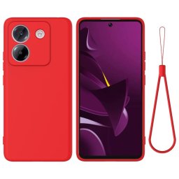 RUBBER Védőburkolat Xiaomi Poco M7 Pro 5G piros