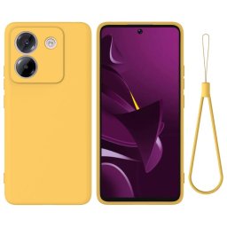 RUBBER Védőburkolat Xiaomi Poco M7 Pro 5G sárga