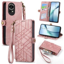 GEOM pénztárca tok Huawei Nova 13 rózsaszínhez