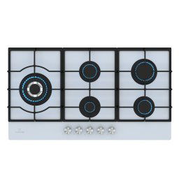 Klarstein Ignito Chef Edition gáz főzőlap, 5 Égő, elektr. gyújtás, Wok, cseppfolyósított vagy földgázhoz (DSM-Ignito5-90Wh)