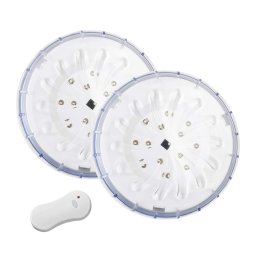 Gre dupla vízalatti, mágneses medence LED világítás távirányítóval