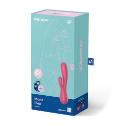 Satisfyer Mono Flex klitoriszágas vibrátor (rózsaszín) (APP-os)