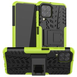 STAND Extra strapabíró tok Samsung Galaxy A22 zöld