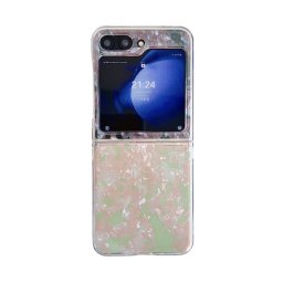 PEARL Védőburkolat a Samsung Galaxy Z Flip7 FE 5G / Flip6 5G PINK-GREEN