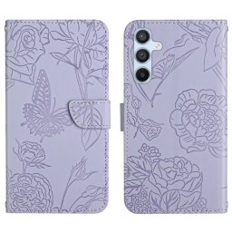 ART BLOSSOM pénztárca tok a Samsung-hoz Galaxy A16 / A16 5G lila
