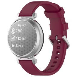 SILICONE Cserélhető szíj Garmin Lily 2 Aktív bordóhoz
