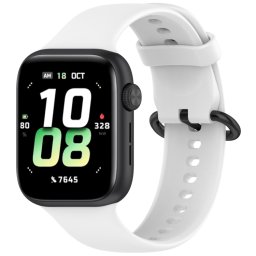 SILICONE Cserélhető heveder Honor-hoz Watch 5 fehér