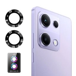 ENKAY ALU Fényképezőgép üveg Xiaomi Redmi Note 14S BLACK