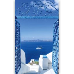 Fotótapéta ajtóra GREECE 86x200 cm