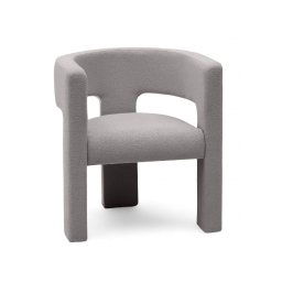 Világosszürke design fotel ALPAH LOOP Loop 16