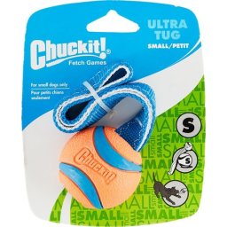 Chuckit! Ultra Tug strapabíro gumilabda hevederrel kutyáknak (S; 5 cm)