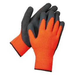 ARVENSIS FH kesztyű, áztatott. latex narancssárga 8