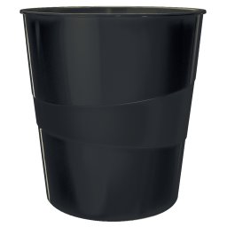 LEITZ hulladékgyűjtő WOW, fekete
