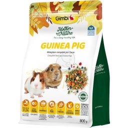 Gimbi Mother Nature Guinea Pig - állateledel tengeri malacok számára 800 g