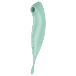 Satisfyer Twirling Pro – App-vezérelt csiklóvibrátor (menta)